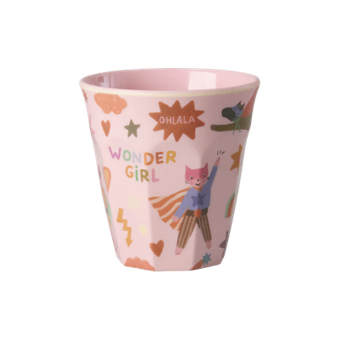 Hovedbilde Small melamin kopp -  Hero rosa