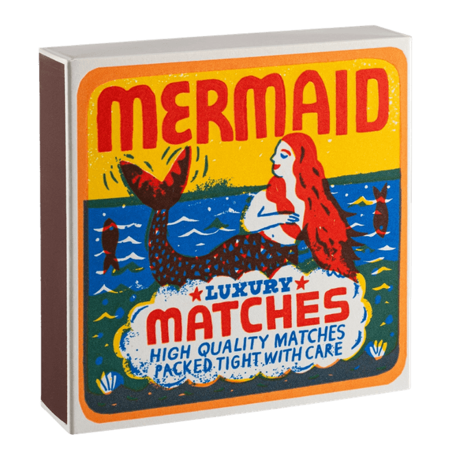 Hovedbilde Fyrstikker - Mermaid | Square Safety Matches