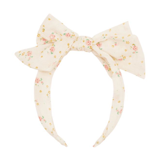Hovedbilde Hårbånd - Tiny Blossom Double Bow