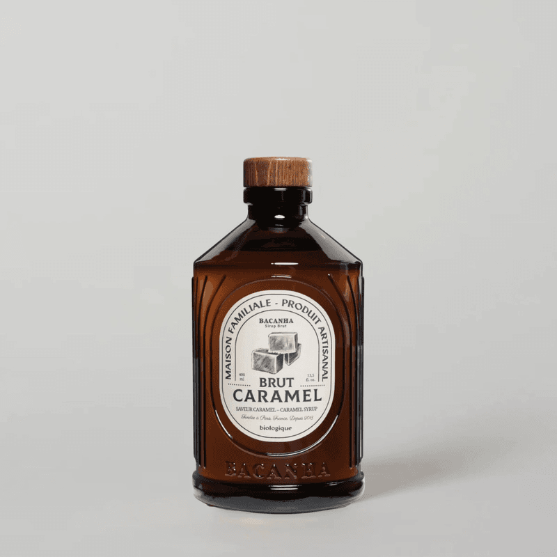Caramel, organisk sirup 