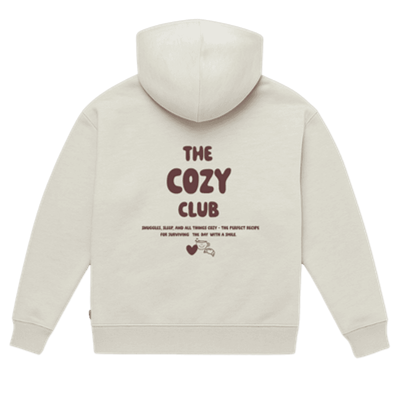 Adult Hoodie Gray Cozy Club