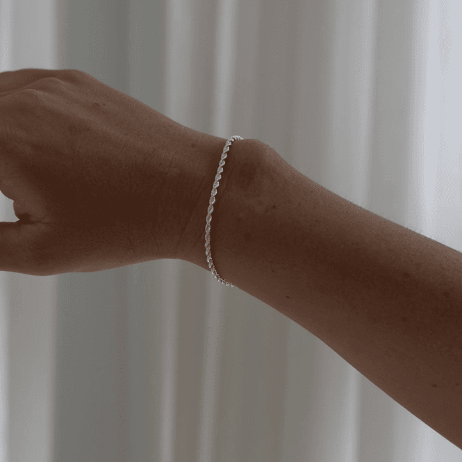 Hovedbilde Rope Chain Bracelet Silver