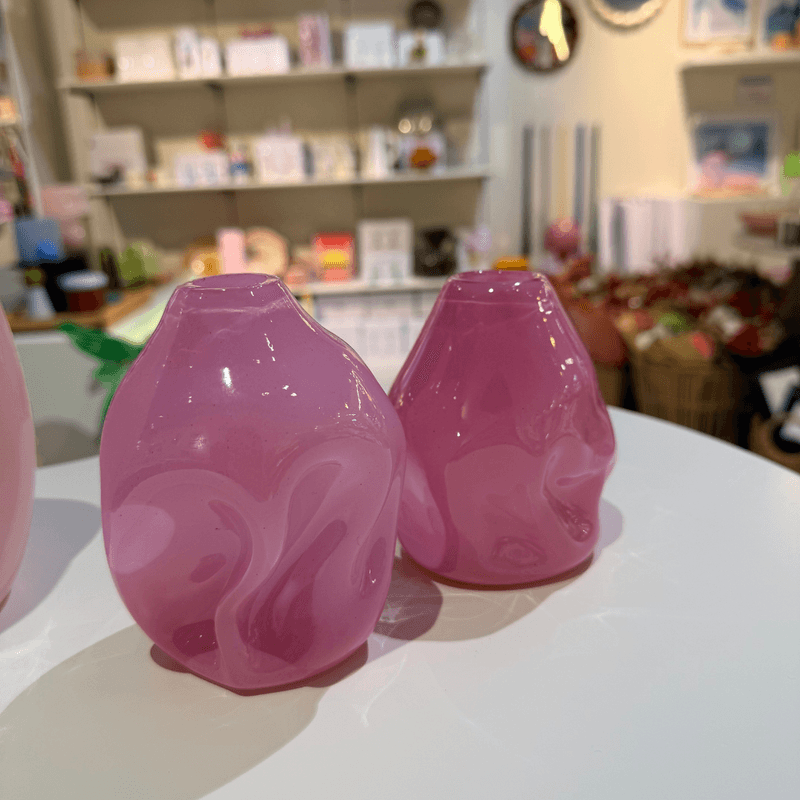 Valk Vase liten Rosa I