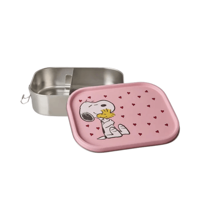 Hovedbilde Matboks i stål – Snoopy stor