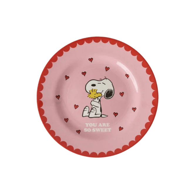 Hovedbilde Snoopy fat pink - Melamine