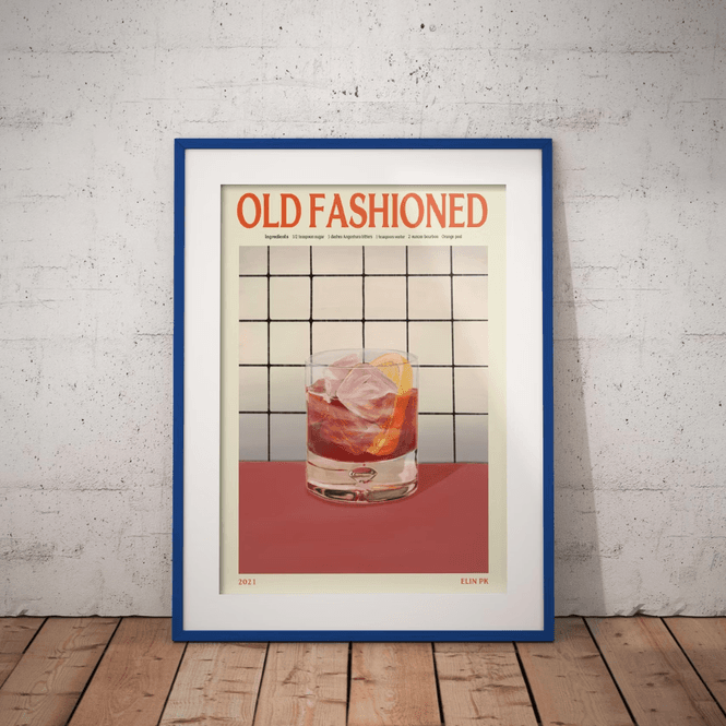 Hovedbilde Elin PK Old Fashioned drink poster