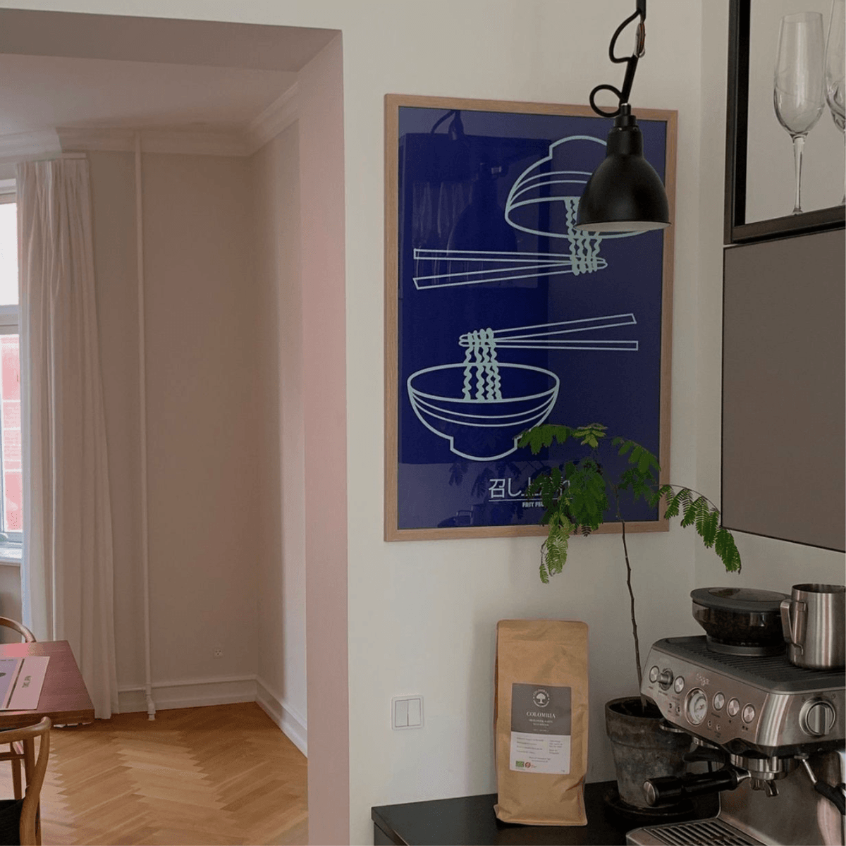 Poster - Ramen Blue