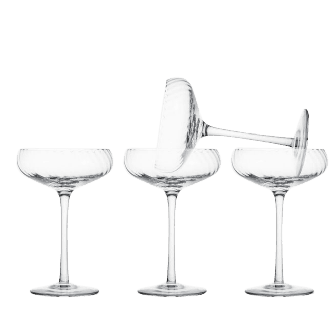 Hovedbilde Champagne glass Opacity - 4 pk