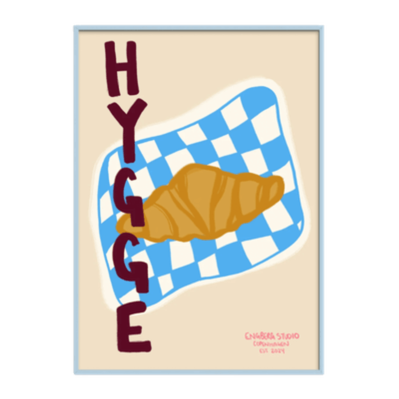 Poster - Hygge - Croissant