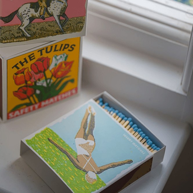 Hovedbilde Fyrstikker -The Diver| Square Safety Matches