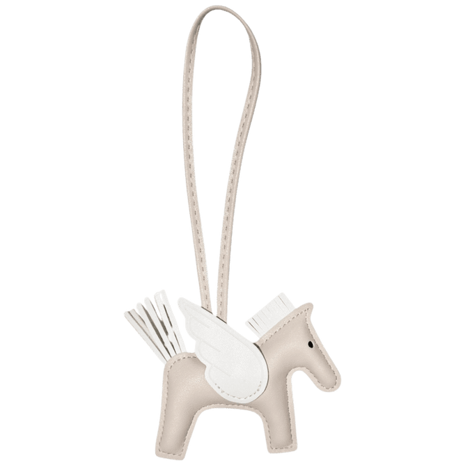 Hovedbilde Bag Charm Pony - Sand / White