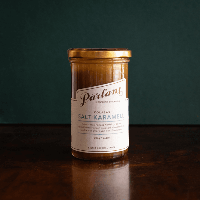 Hovedbilde Karamellsaus med havsalt – glasskrukke
