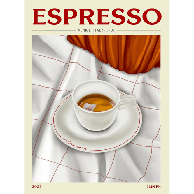 Hovedbilde Elin PK Espresso Kaffe Poster