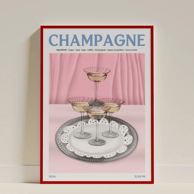 Hovedbilde Elin PK Champagne Poster