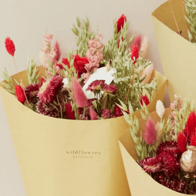 Hovedbilde Dried Flowers - Bouquet - Red Allure, Medium