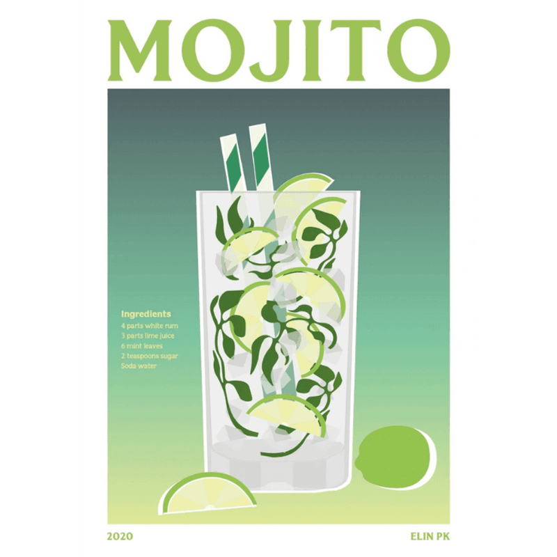 Elin PK Mojito Drink Poster