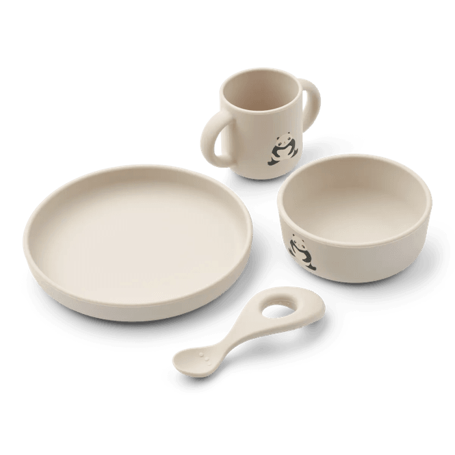 Hovedbilde Vivi silikon sett - Panda / Sandy