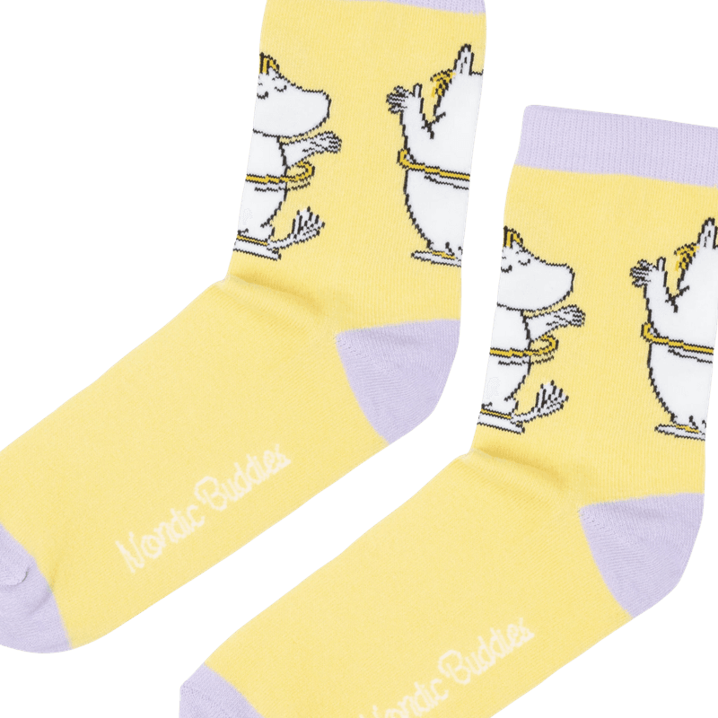 Moomin Snorkfrøken sokker - Gul/Lilla