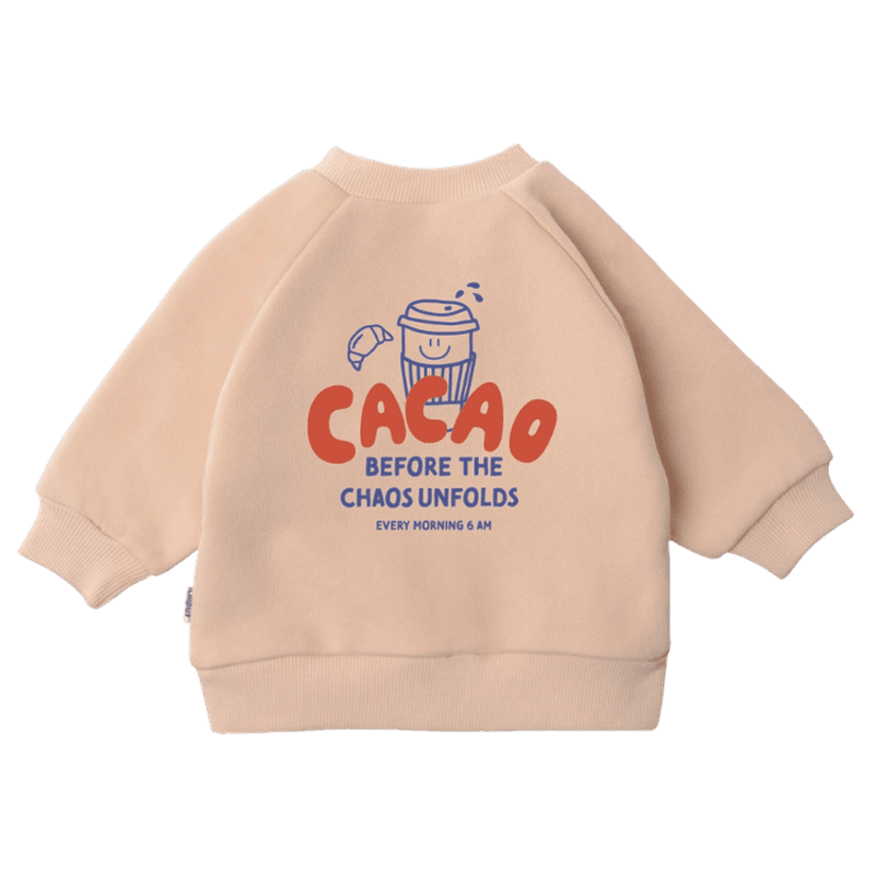 Sweatshirt Cacao Before Chaos Sweatshirt Mini Me - beige