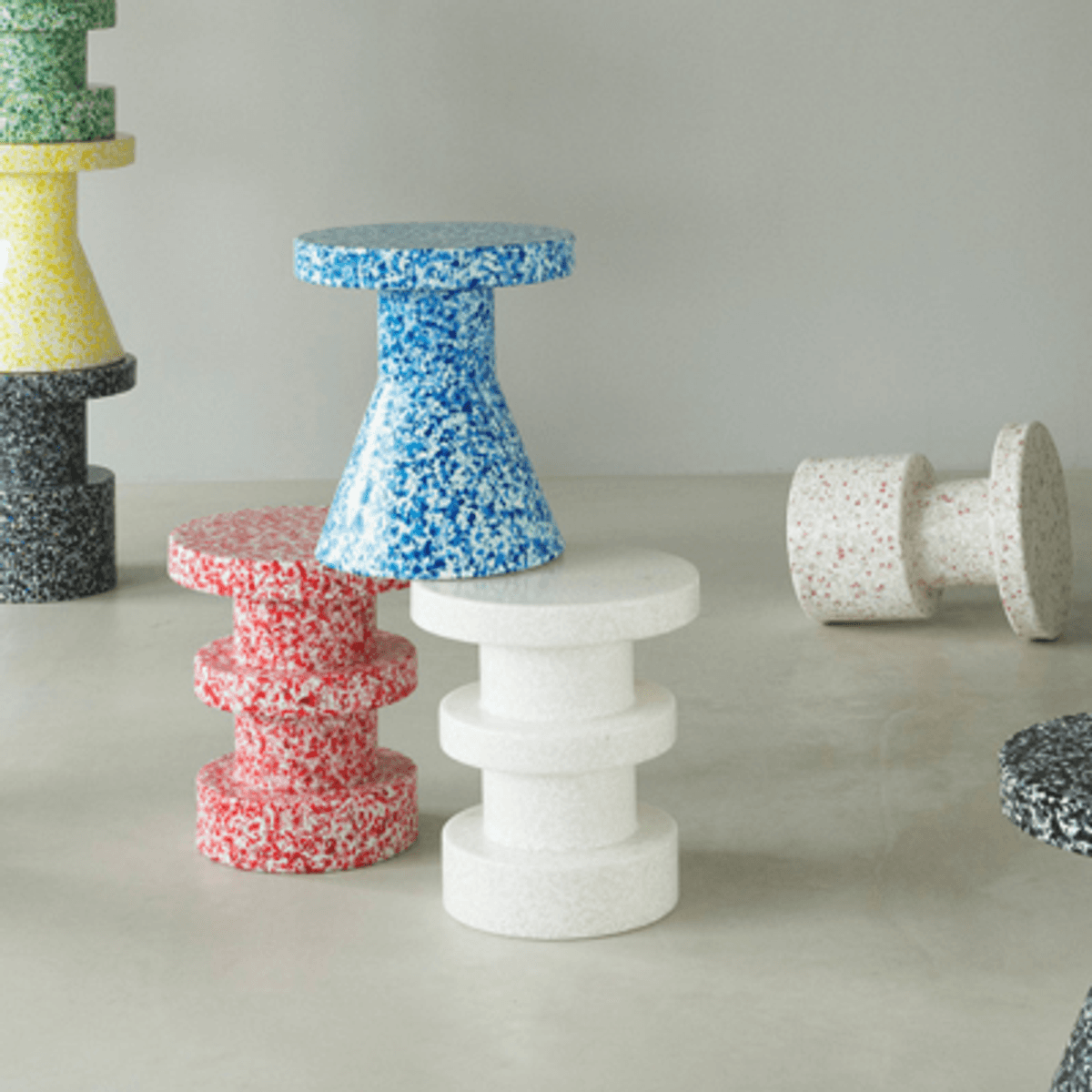 Bit Stool cone blue