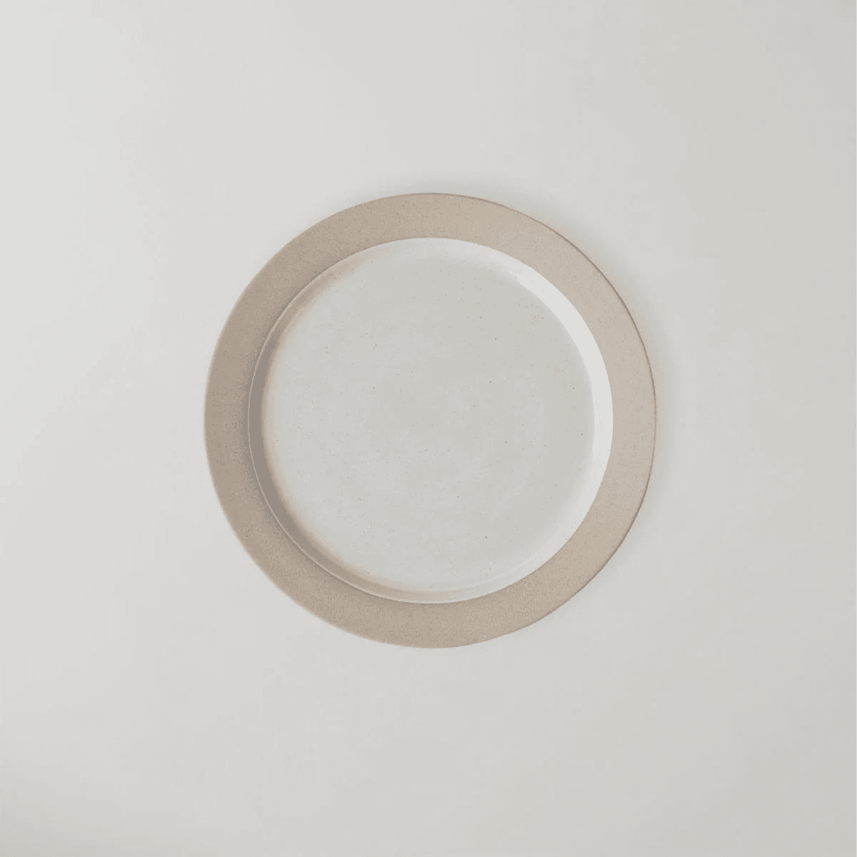 CLAYWARE DINNER PLATE 1 stk - SAND/GREY