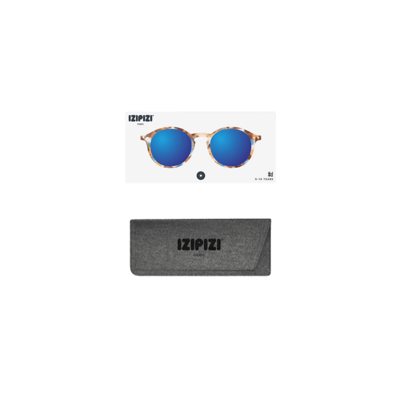 Solbriller med UV-beskyttelse 5-10 år - Blue Tortoise Mirror