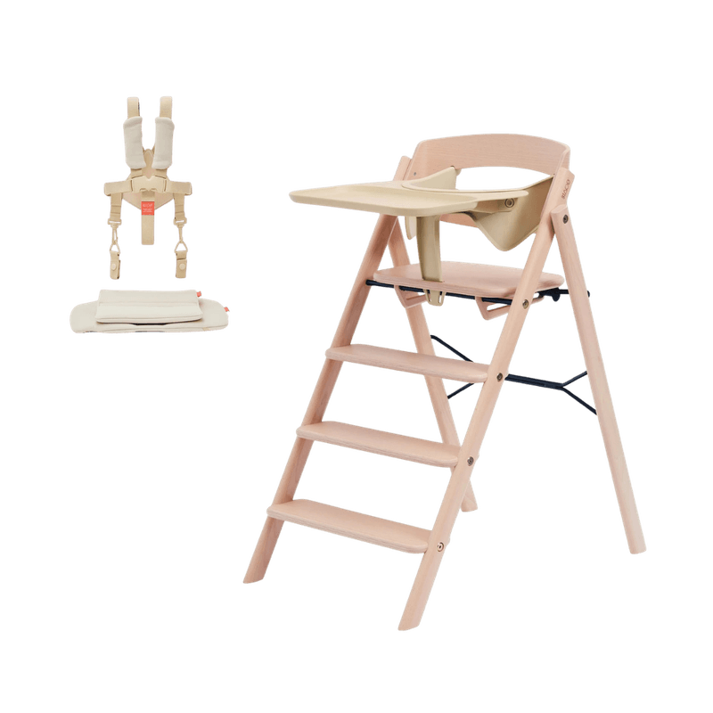 KAOS KLAPP® Baby Bundle - Barnestol Bøk Natur
