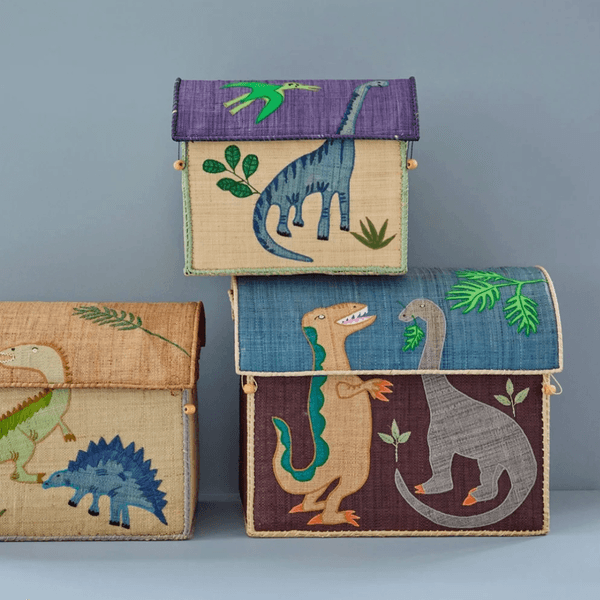 Hovedbilde RICE Oppbevaring kurvhus Dinosaur