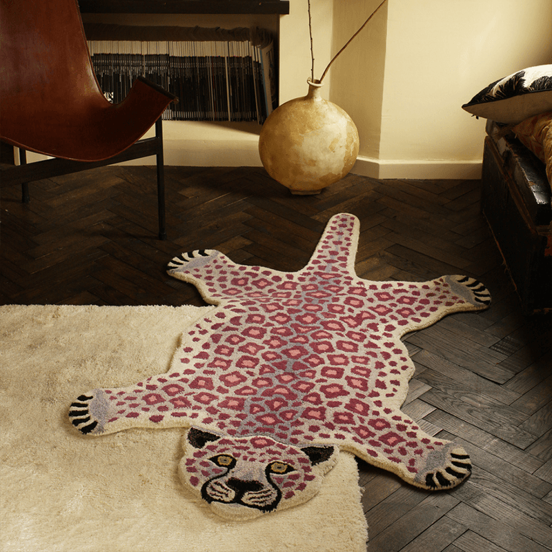 Lilly Leopard Rug Large  
