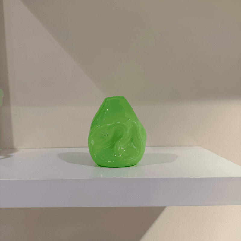Valk Vase liten Lime grønn II