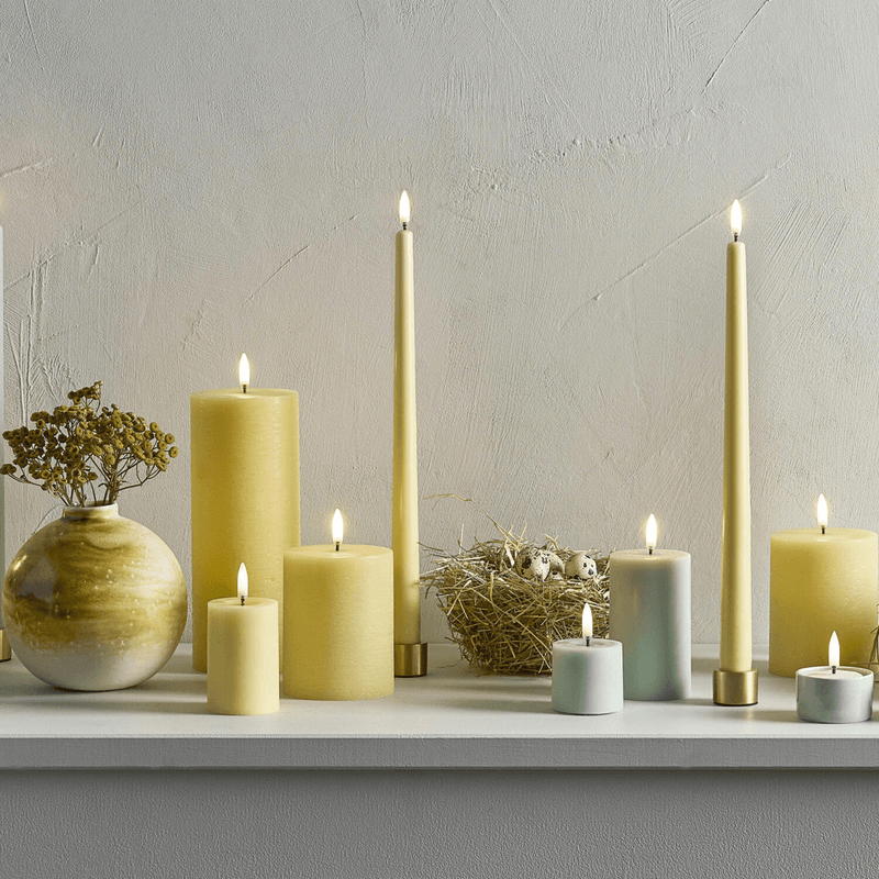 Light lysestake Krom - sett med 2 stk