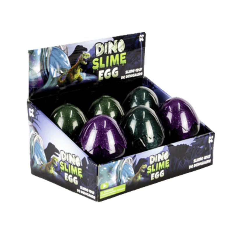 Stort dinosauregg med slim