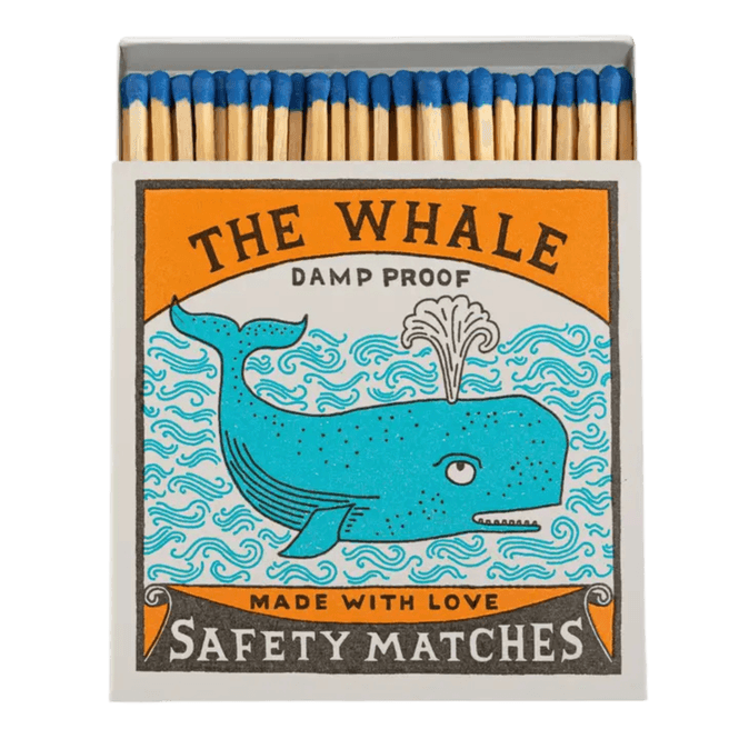 Hovedbilde Fyrstikker - The Whale| Square Safety Matches