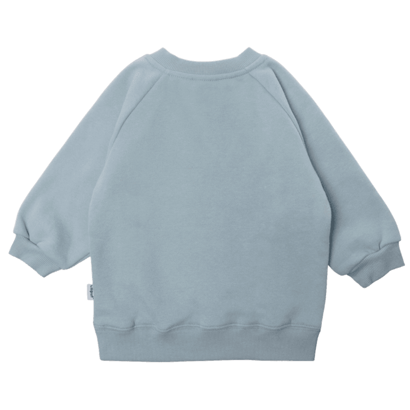 Sweatshirt lyseblå 