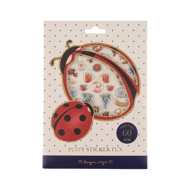 Hovedbilde Puffy klistremerker - ladybug