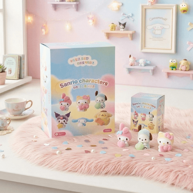 Hovedbilde Sanrio Fuzzy Heart Costume Blind Box – ...