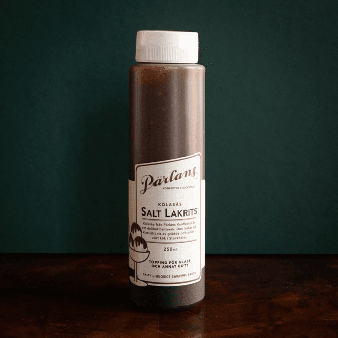 Hovedbilde Salt lakriskaramell – squeeze 250 ml