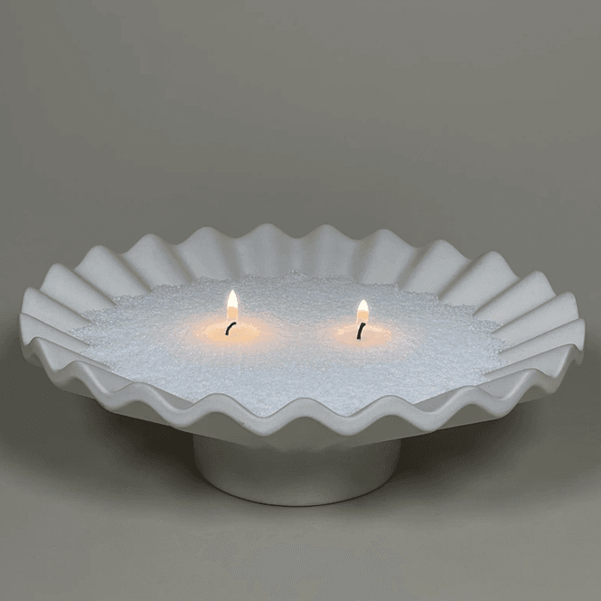 Hovedbilde ILLUMINA Stearinlys sand + 10 veker