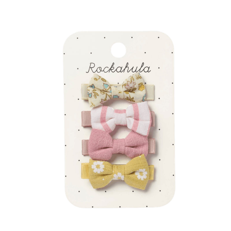 Sløyfe spenner 4pk - Petal Mini 