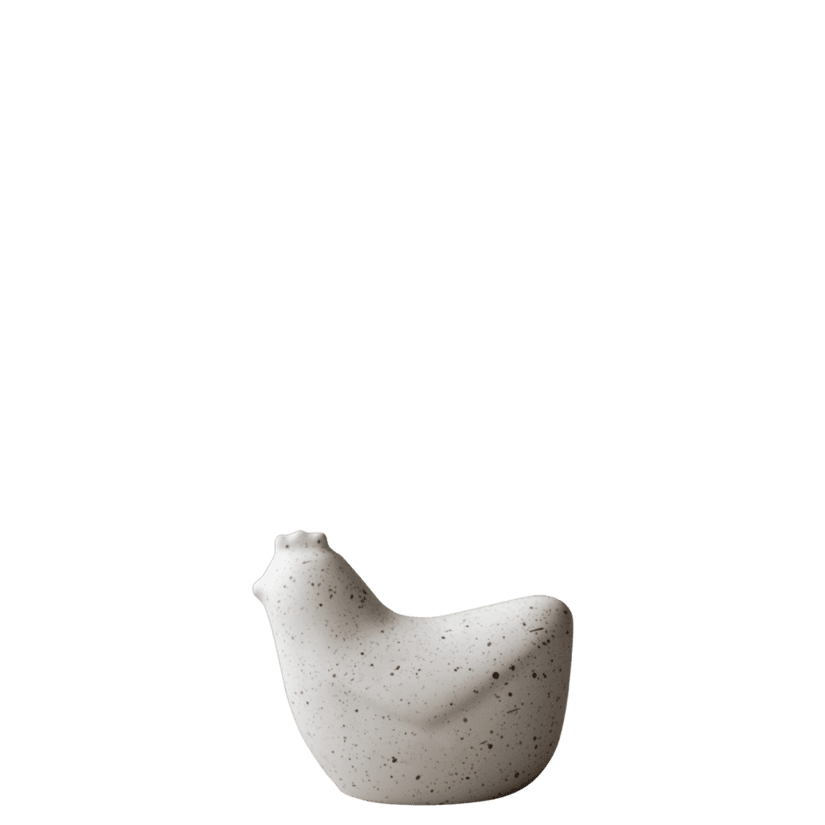 Mini Hen - white dot