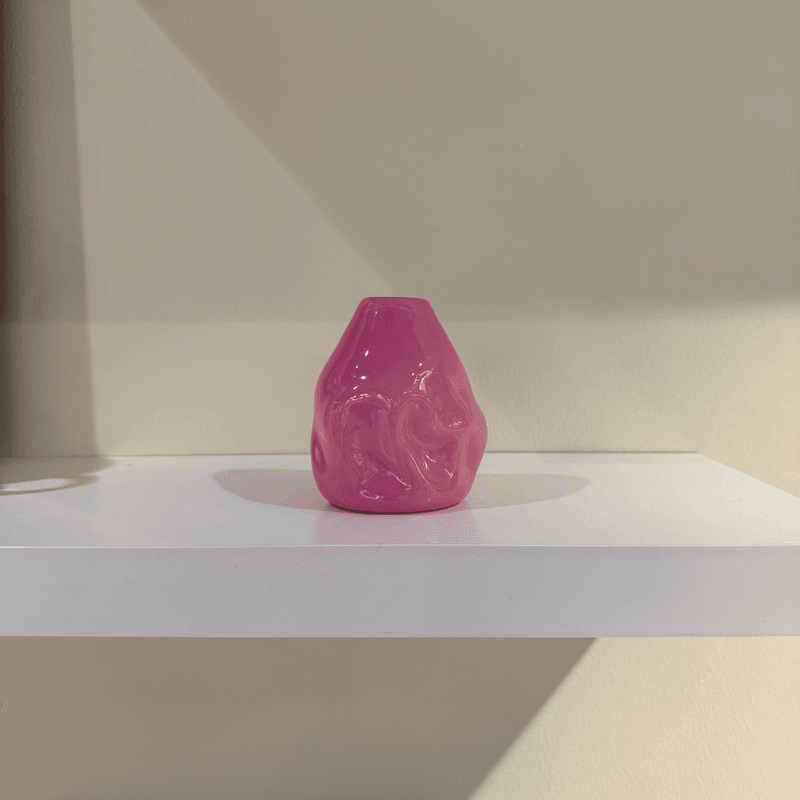 Valk Vase liten Rosa II