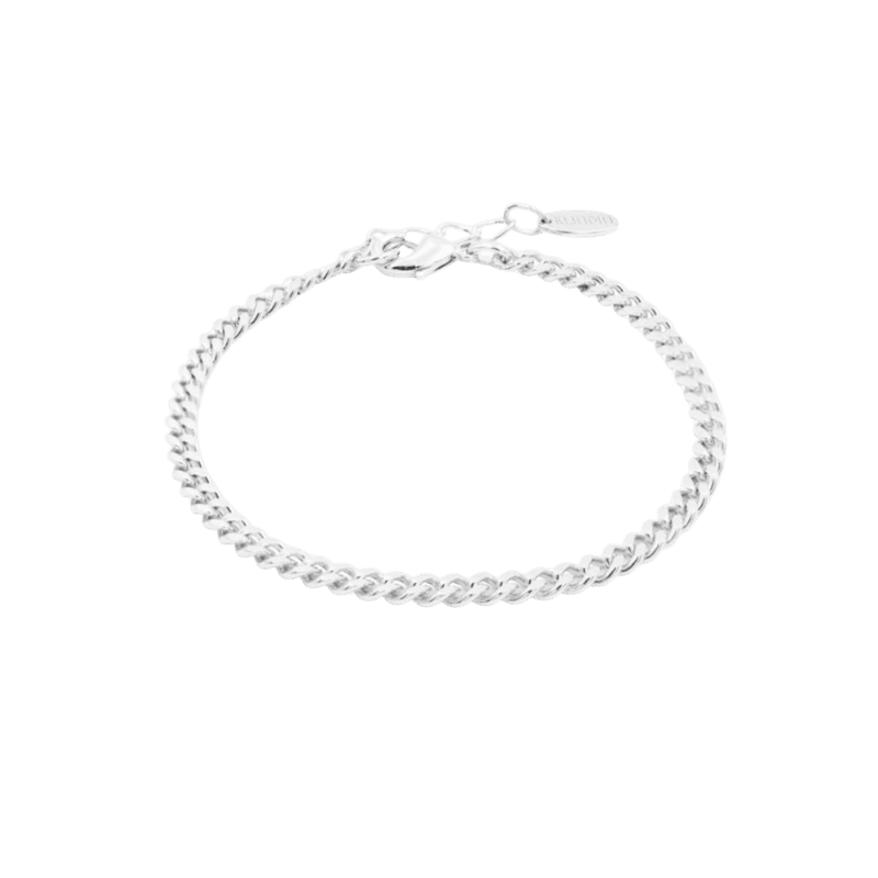 Armbånd Curb - Sølv