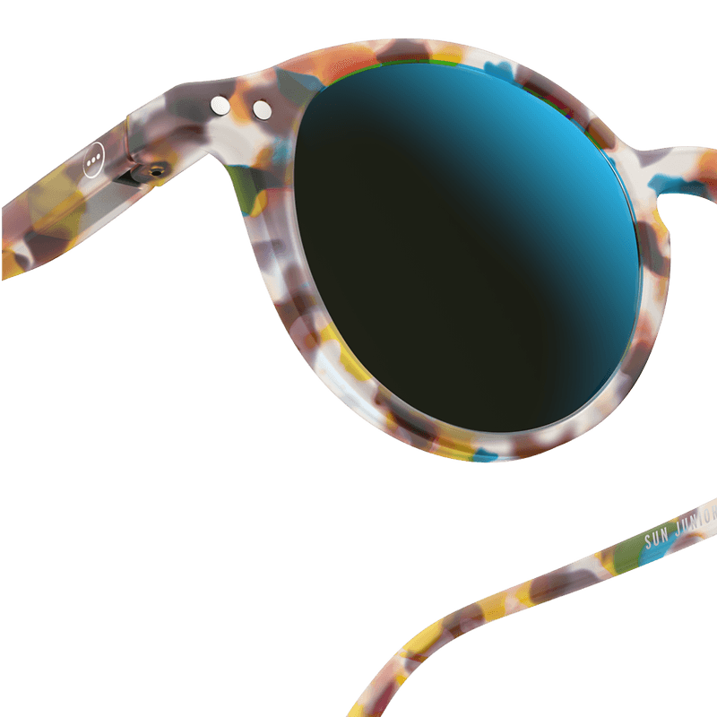 Solbriller med UV-beskyttelse 5-10 år - Blue Tortoise Mirror