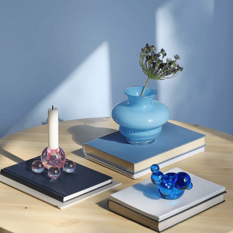 bobble lysestake - Rosa