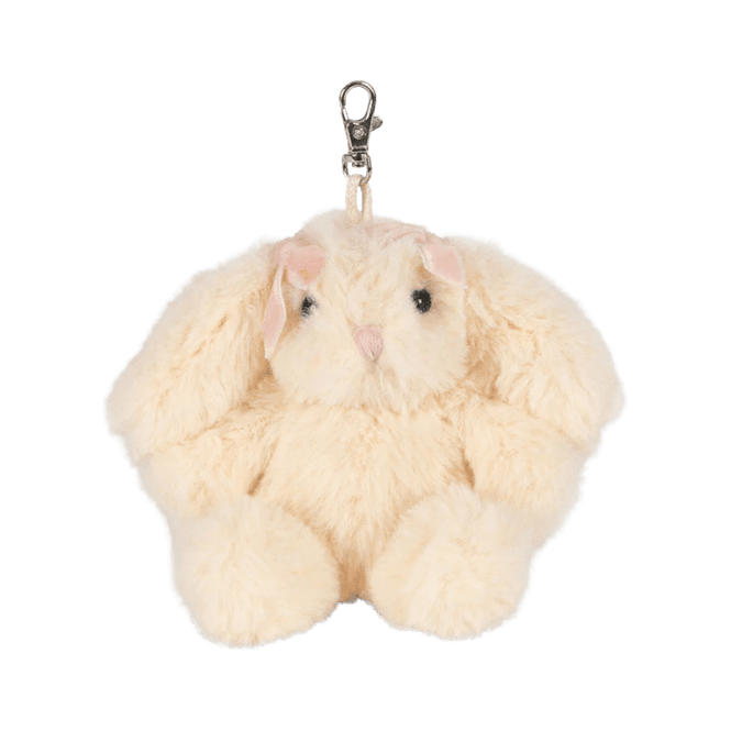 Hovedbilde Bag charm - Kanin m/ rosa sløyfe