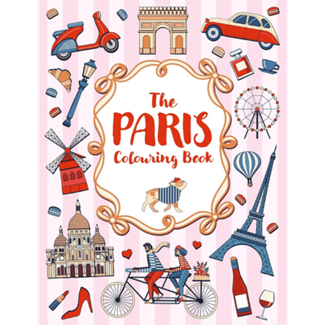 Hovedbilde The Paris Colouring Book
