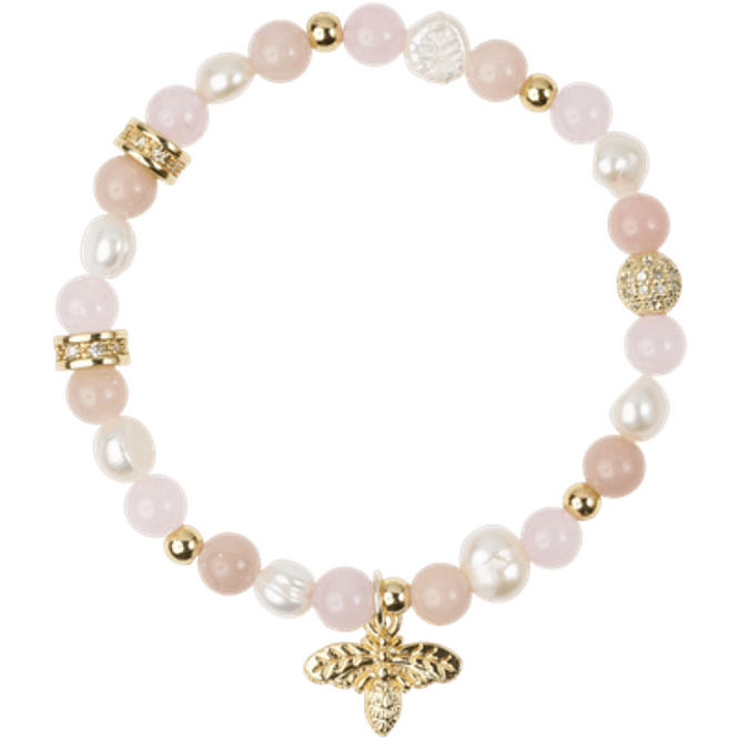 Hovedbilde Armbånd med charms - Rose mix