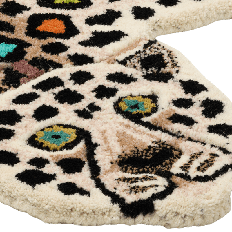 Disco Leopard Rug Small