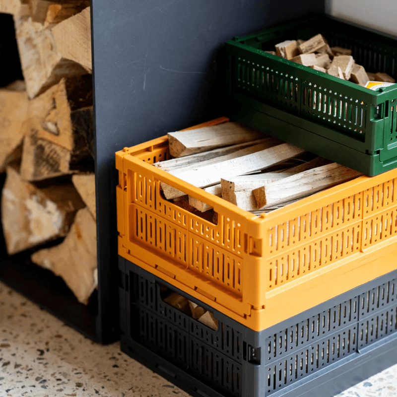 Made crate midi - Mustard