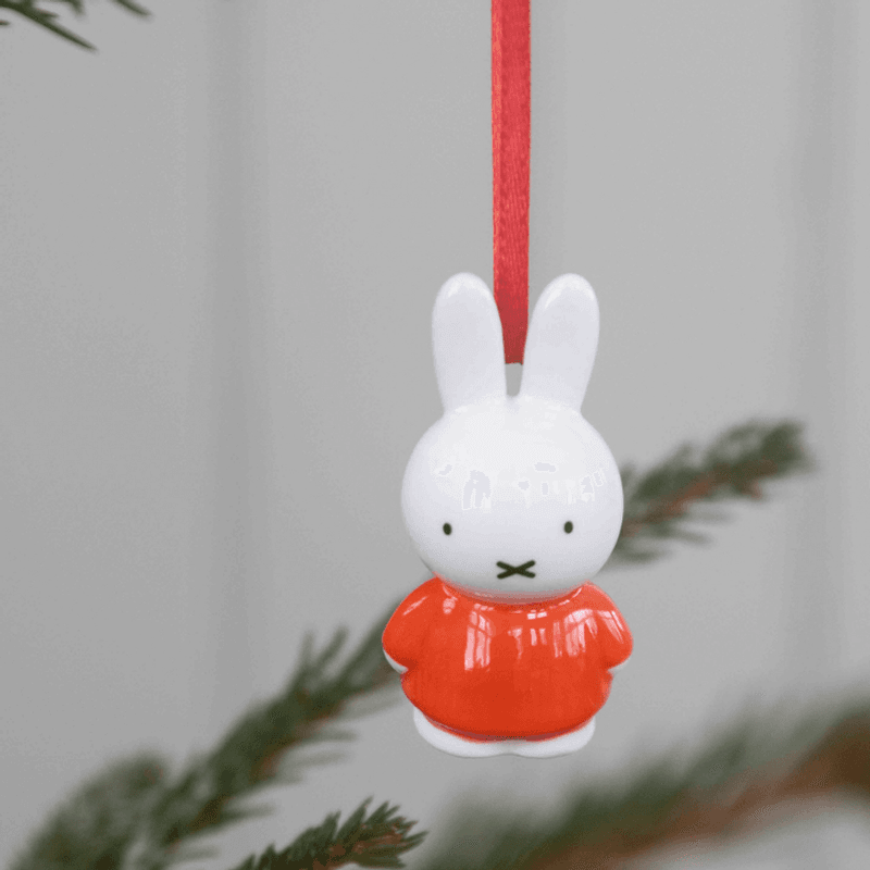 Miffy Julepynt i Keramikk